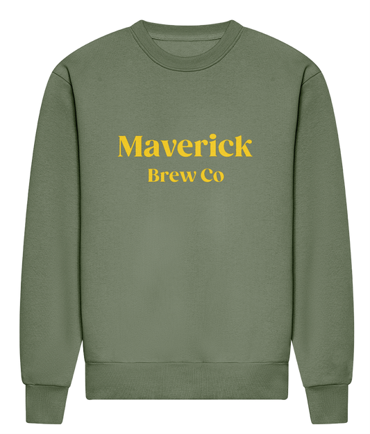 Maverick Brew Co (Yellow) Heavyweight sweatshirt