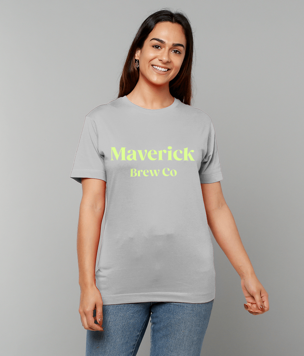 Maverick Brew Co (Green) Unisex T-Shirt - Single Print