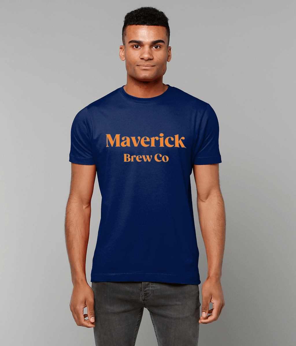 Gildan Heavy Cotton T-Shirt Maverick Brew Co (Orange) Unisex T-Shirt