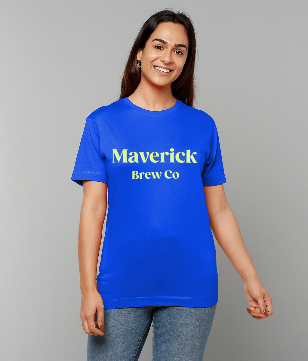 Maverick Brew Co (Green) Unisex T-Shirt - Single Print