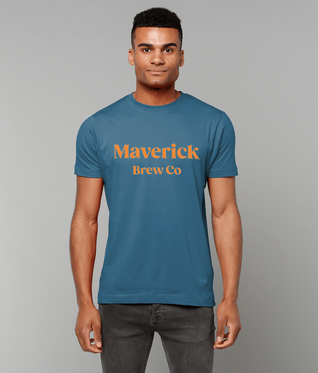 Gildan Heavy Cotton T-Shirt Maverick Brew Co (Orange) Unisex T-Shirt