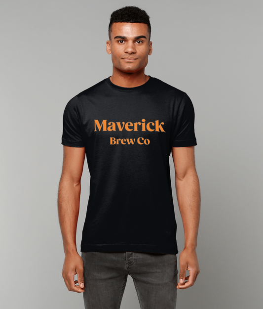 Gildan Heavy Cotton T-Shirt Maverick Brew Co (Orange) Unisex T-Shirt